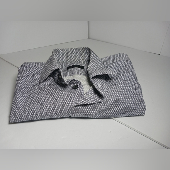 14TH & UNION Mens Trim Fit Size Small Long Sleeve Button-Up Shirt - Picture 1 of 8